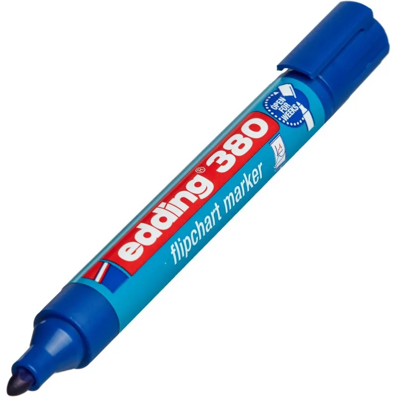 Маркер для флипчарта "EDDING"  1,5-3мм, кругл., син.