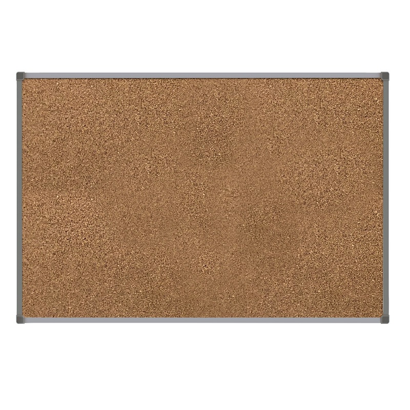 Доска пробковая   100х 120 см, Boardsys, П*120, металл.рама