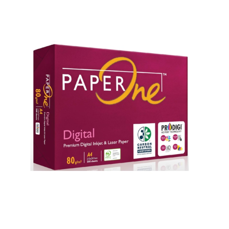 Бумага  A4  80гр.   PaperOne TM DIGITAL   "класс A+"/5