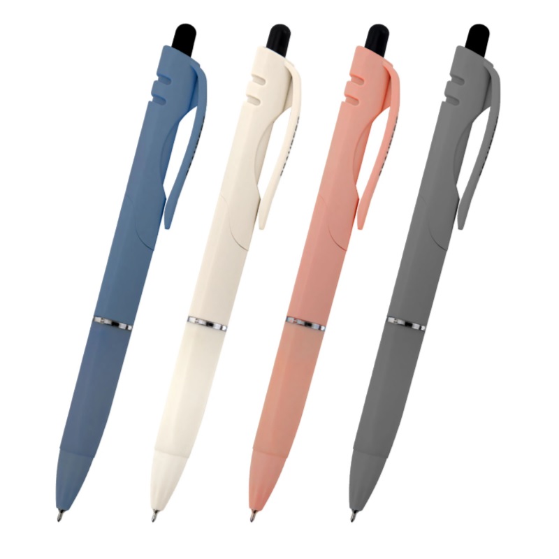 Ручка авт. шар. син. 0,5мм Brauberg Morandi Color, линия 0,3мм, грип