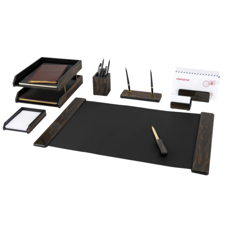 Дерев. набор  9 пред., черное дерево темн, Galant "Blackwood"