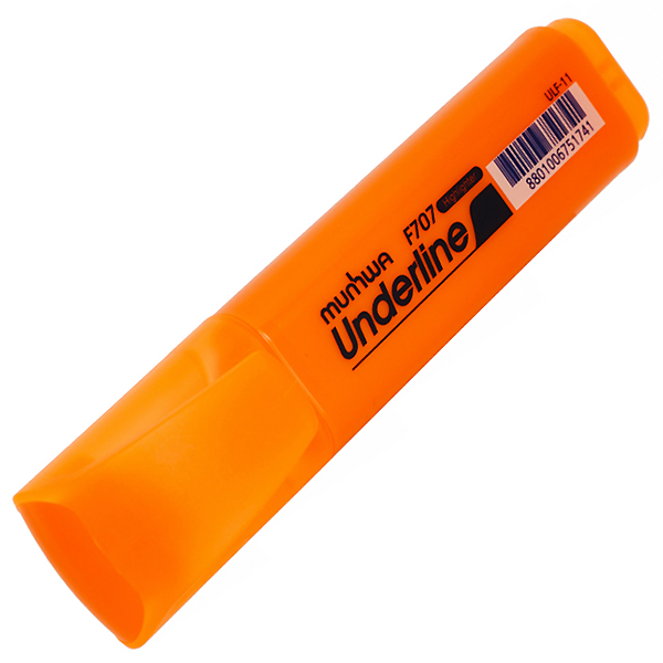 Текст.-маркер MunHwa, 1-5мм, оранж./12