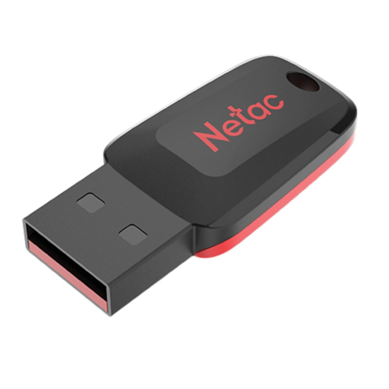 Память USB 2.0 FlashDrive  8GB Netac U197, черный