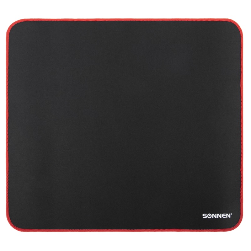 Коврик д/мышки Sonnen Cyber Outlaw 400x355x3мм, черный